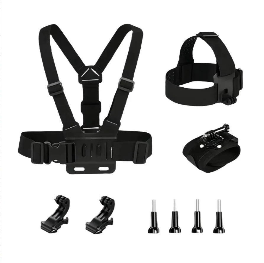 Teléfono móvil al aire libre tira brazo Gopro primera persona cinturón de pecho desmontaje rápido cinturón de pecho de bicicleta cámara deportiva