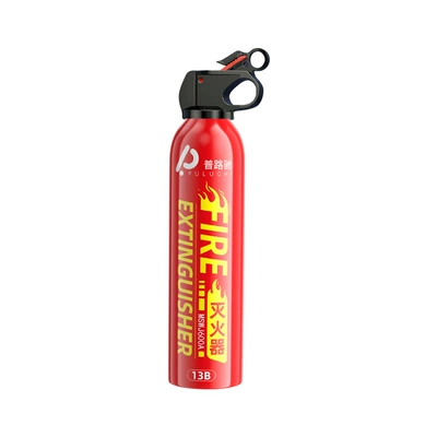 Puluchi mini water-based 13B car fire extinguisher wholesale small portable car family car annual inspection (Vehicle fire extinguisher) - 600ml-red-13b-water-based-fire-extinguisher