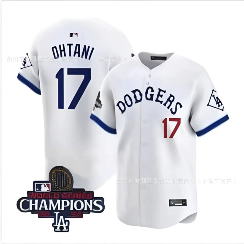 Джерси Los Angeles Dodgers Бейсбольная форма LOS Dodgers OHTANI Shogo Ohtani белый кардиган футболка с короткими рукавами