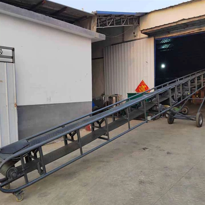 小型装车皮带输送机 移动带式上棒机 折叠式皮带机 皮带输送厂家