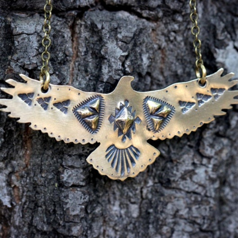 Adelaar kettinghanger voor dames en heren stijlvolle sieraden_voghion.com