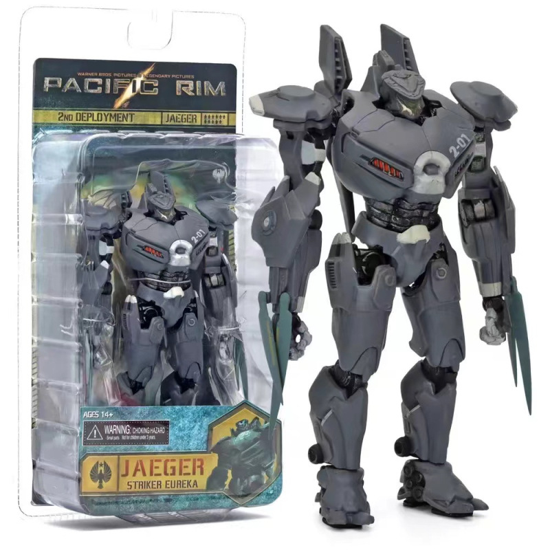 NECA パシフィック・リム メカメッキ 発光危険ローバー 赤アルファ エウリカ 可動フィギュア|undefined