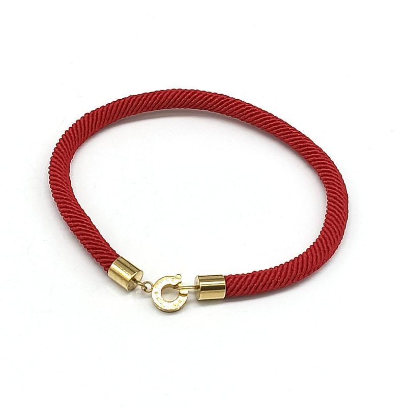 Red rope bracelet BV red rope bracelet + LOGO Christmas hot selling popular red rope bracelet female lucky bracelet