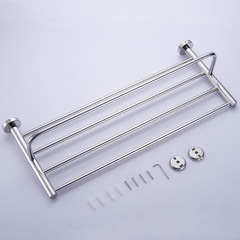 Manufacturer's stainless steel bathroom towel rack hotel chrome bathroom towel rack bath towel rack bathroom shelf