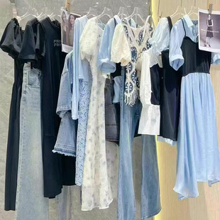 Maisland 2025 Spring/Summer Women's dress New Counter Withdrawal Brand Miscellaneous Discount End Goods Wholesale