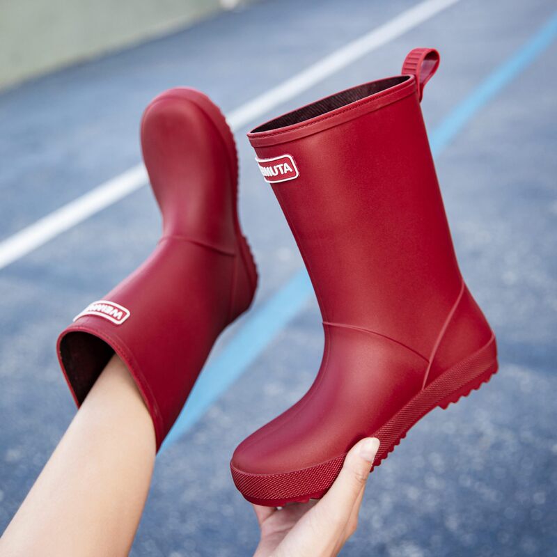 Cross-Border New Style Rain Boots and Water Shoes for Women, Waterproof, Non-Slip, Fashionable and Popular, Lightweight Women's Rain Shoes, Women's Adult Rubber Shoes Cross-Border New Style Rain Boots and Water Shoes for Women, Waterproof, Non-Slip, Fashionable and Popular, Lightweight Women's Rain Shoes, Women's Adult Rubber Shoes
