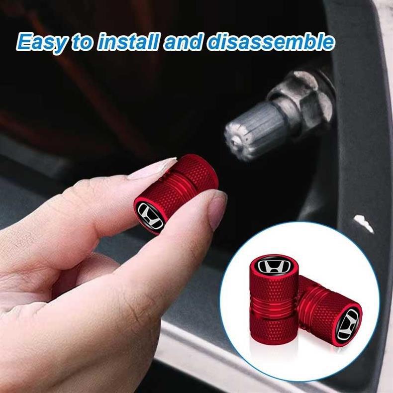 Suitable for Mercedes-Benz Valve Caps, Tire Valve Core Caps, Aluminum Alloy Valve Dust Caps, Metal Decorative Covers