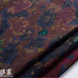 印花、扎染布;其他麻类面料;涤棉混纺