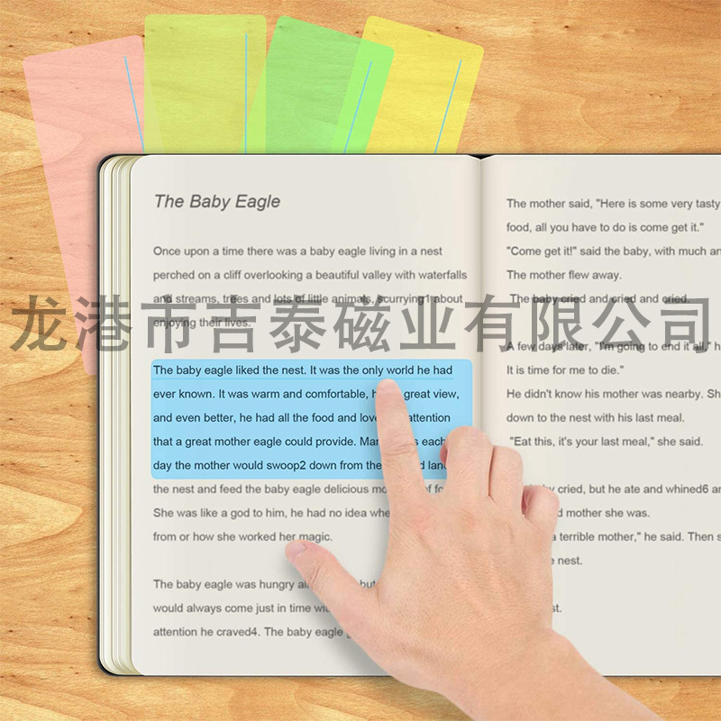 Marcadores de libros coloridos de lectura guiada, éxito de ventas en Amazon, venta directa de fábrica, para ayudar a niños, profesores y asistentes con dificultades de lectura