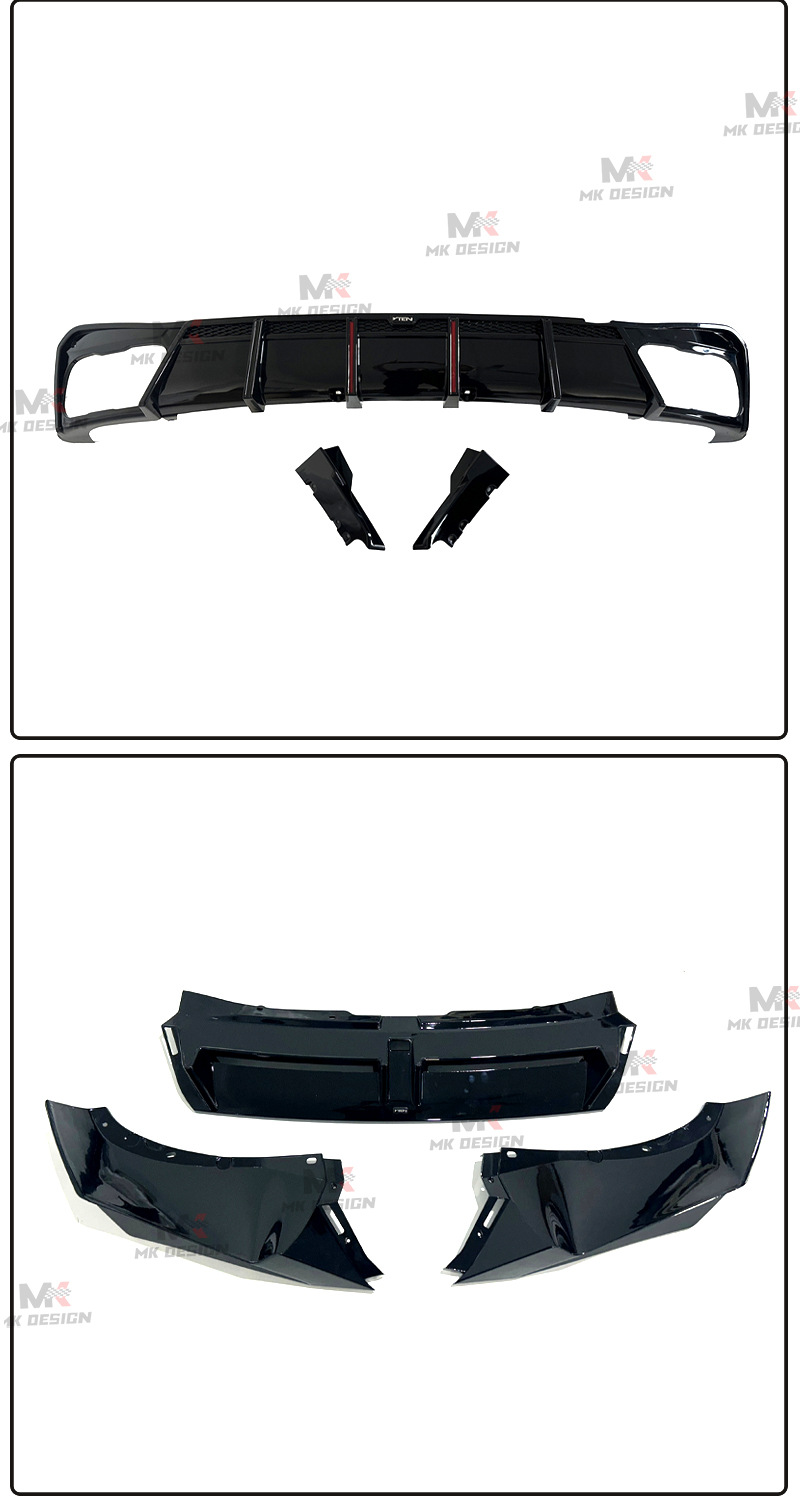 Suitable for 19-25 Bmw X5 G05 Modified Front Lip, Rear Lip, Top Wing Small Surround Kit