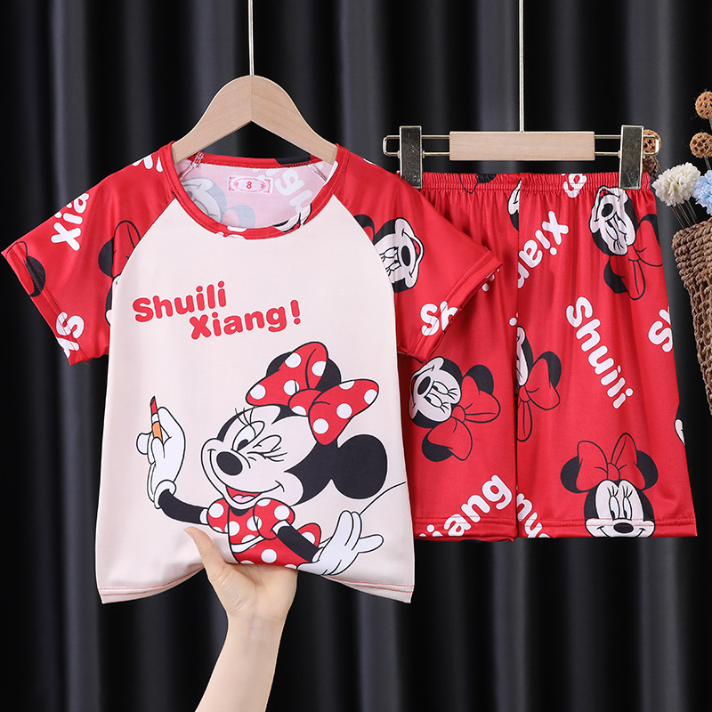 Mickey SLX pendek merah / Tinggi rekomendasi 8 yard 95-110cm