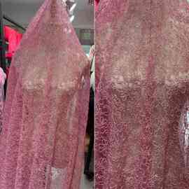 蕾丝面料婚纱礼服女装布料DIY设计女装面料花朵装饰蕾丝面料批发