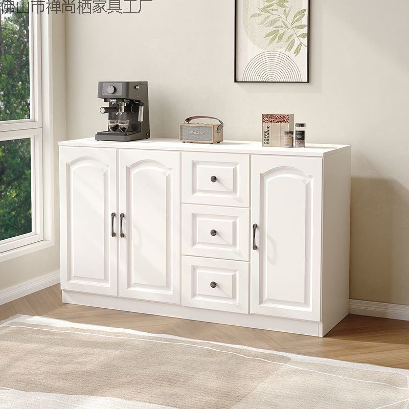 French Sideboard Coffee Machine Cupboard Restaurant Wall Cabinet Tea Storage Cabinet Kitchen Cabinet Storage Cabinet