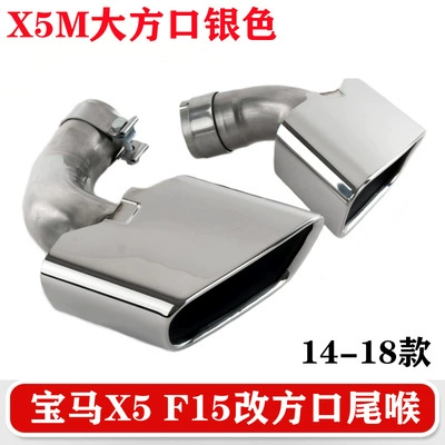 Modified Tail Throat 35I Sports | Exhaust pipe - f15-x5m-generous-silver-pair
