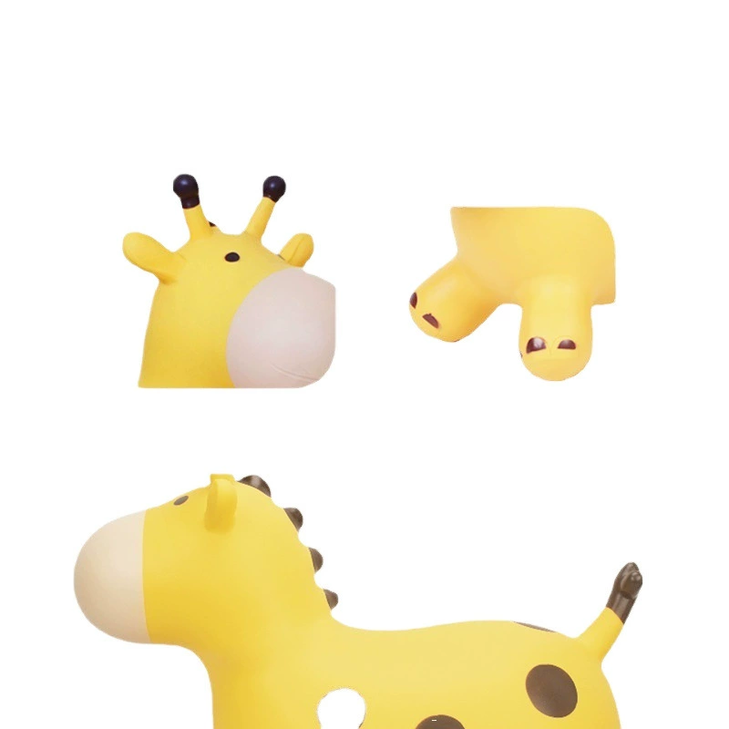Rubber inflatable toy for jumping for kindergarten