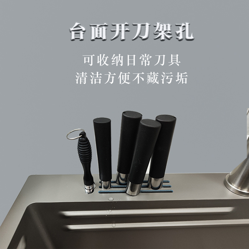 Directo del fabricante: fregadero de cocina, lavaplatos de acero inoxidable color gris metalizado, lavaplatos grande de una sola cubeta, grueso, para instalar bajo encimera.