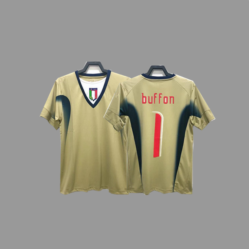 レトロジャージサッカーユニフォームイタリアユニフォームマルディーニバッジョピエロトッティカンナバロジャージ|undefined