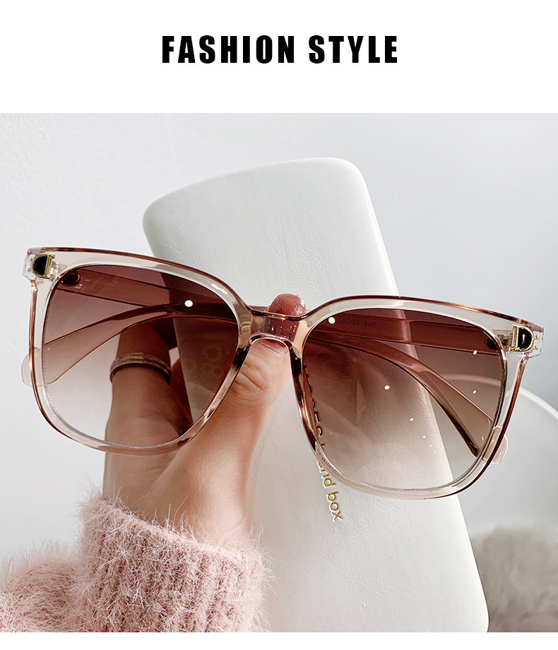 Sunglasses in Transparent Tea
