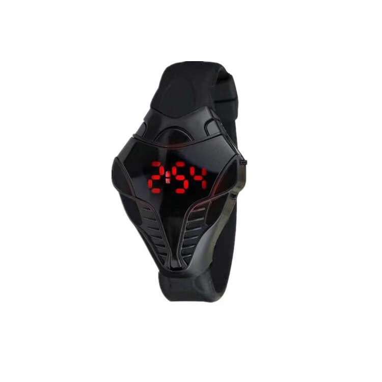 Factory Direct Sales Snake Head Watch Fashion Trendy Children's Student Led Electronic Cartoon Watch Gift Led