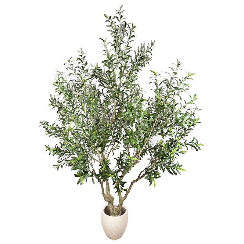 Amazon Desmontaje Simulación Olive Tree Ventana interior Hotel Centro comercial Decoración escénica Simulación artificial Olive Tree