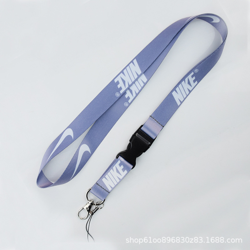 En stock Nike cordón Amazon Venta caliente linterna u disco llavero teléfono móvil cuerda langosta hebilla soporte personalizado