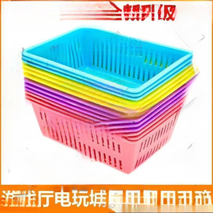 Coin Basket Frame for Arcade Game Machines, Durable and Large, with Warning Signs for Counting Game Coins