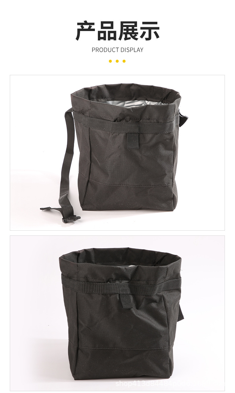 Car Trash Can for Interior Use, Waterproof Rear Seat Storage Bag, Multifunctional Fruit and Vegetable Car Trash Can, in Stock