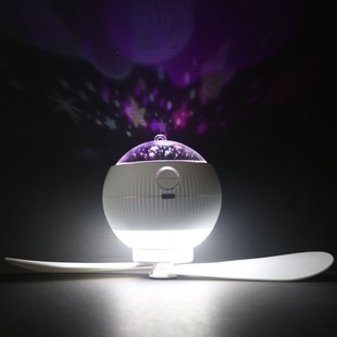 New rechargeable emergency lights camping atmosphere tent lights multi-functional creative outdoor camping fan lights starry sky projection