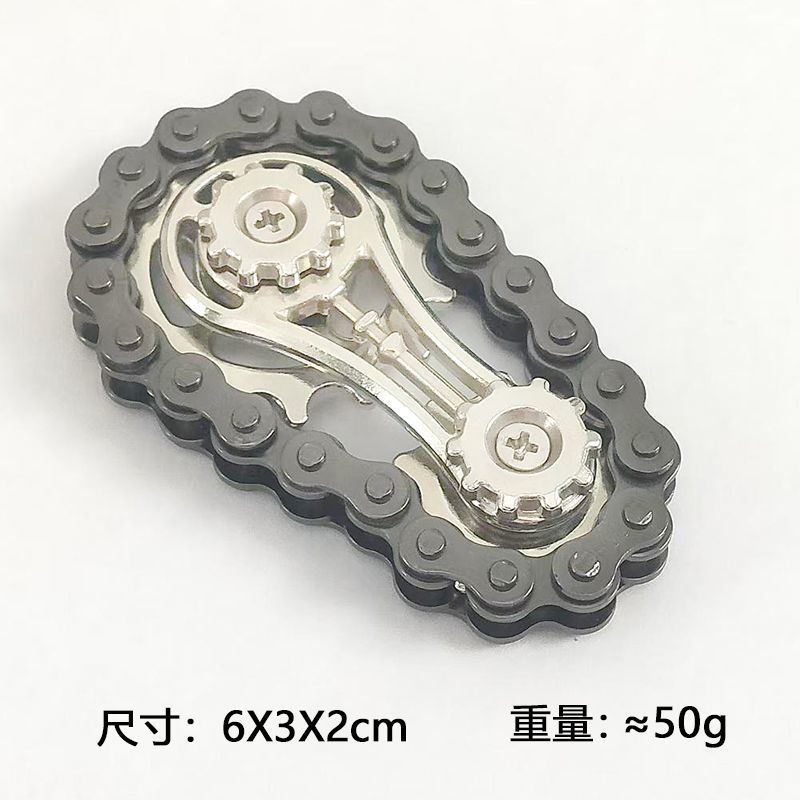 解凍神器指ジャイロ回転歯車チェーン金属減圧黒科学技術爆金新創意ジャイロ|undefined
