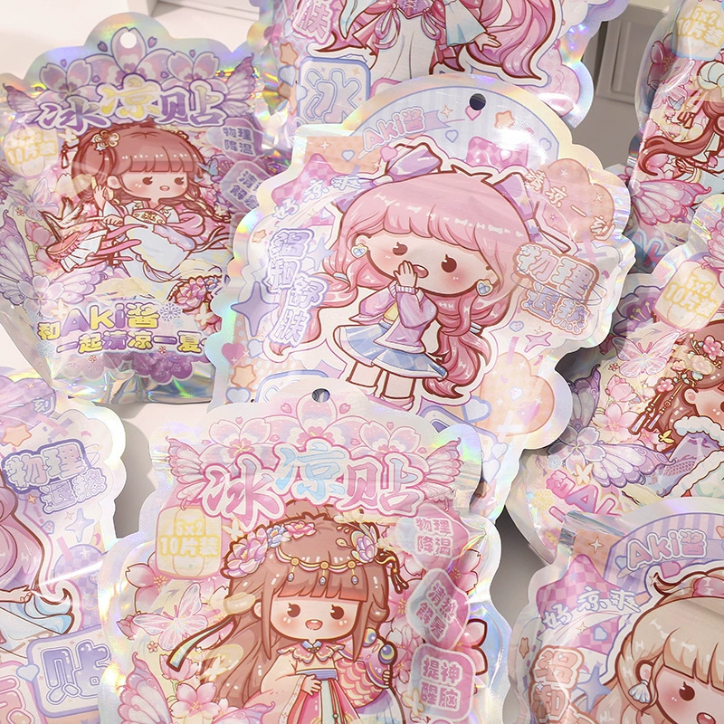 AKI Sauce Ice Cold Patch Summer Summer Refreshing Artifact Calling Ice Patch Student Student Class Outdoor refreshing Cold Ice Patch