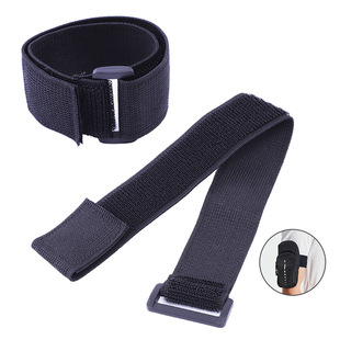 Elastic Strap Fixed Binding Strap Waist Tie Hand Leggings Storage Rubber Plastic Buckle Adjustable Velcro
