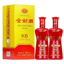 金剑南K6浓香型38度白酒500ml*6瓶整箱婚庆宴请送礼