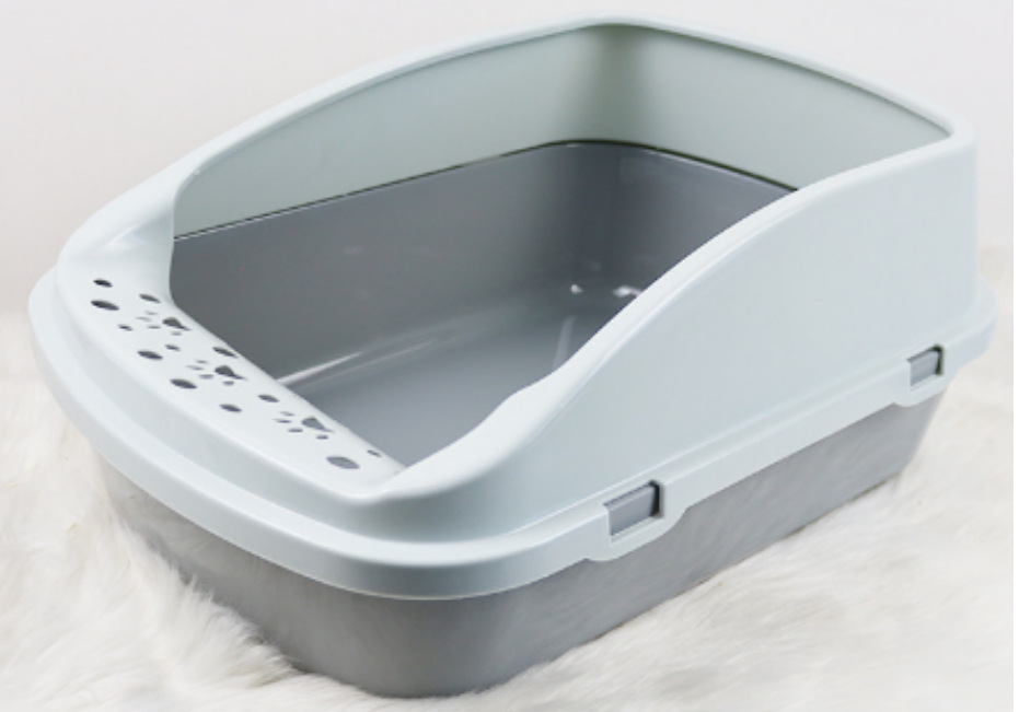 스타 재미있는 고양이 발톱 쓰레기 상자 스몰 사이즈 (회색)