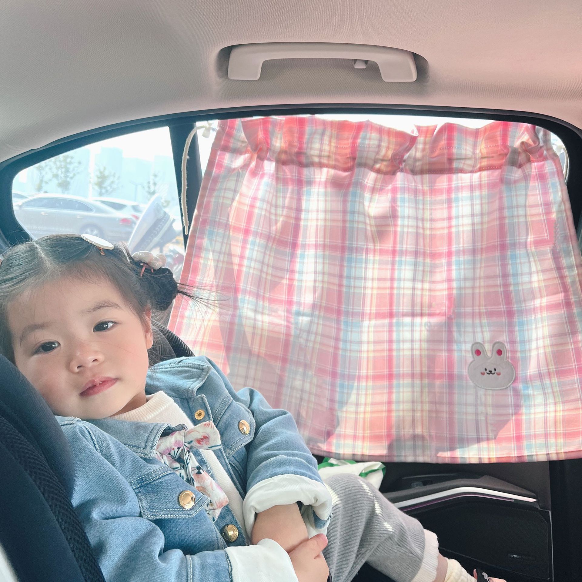INS estilo coreano bebé coche cortina coche sombrilla bebé especial seguridad asiento succión taza sombra image 8