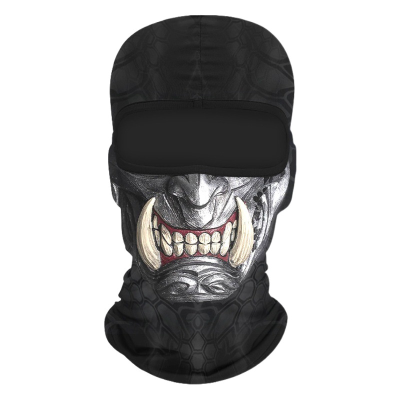 Summer Sunscreen Headgear Men's Ice Silk Riding Mask Outdoor Windproof Scarf All-in-One Hat Personalized Printed Scarf