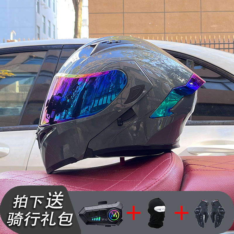 Gris de cemento con cola de color Bluetooth Y10 chapado en color