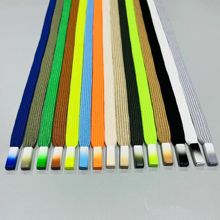 Sweater hat rope sports pants waist rope girdle casual pants drawstring metal head hollow flat rope accessories