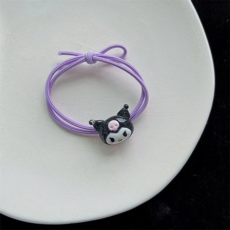 Estudiantes Sanliou correa de correa para niños lindos Meila Tikulomi cabello simple anillo de cabello fresco accesorios para el cabello al por mayor