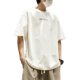 Heavy Heavy Trendy Brand Half-sleeved Short-sleeved T-shirt Men's Japanese-style Hong Kong-style T-shirt Men's Trendy All-match Beauty