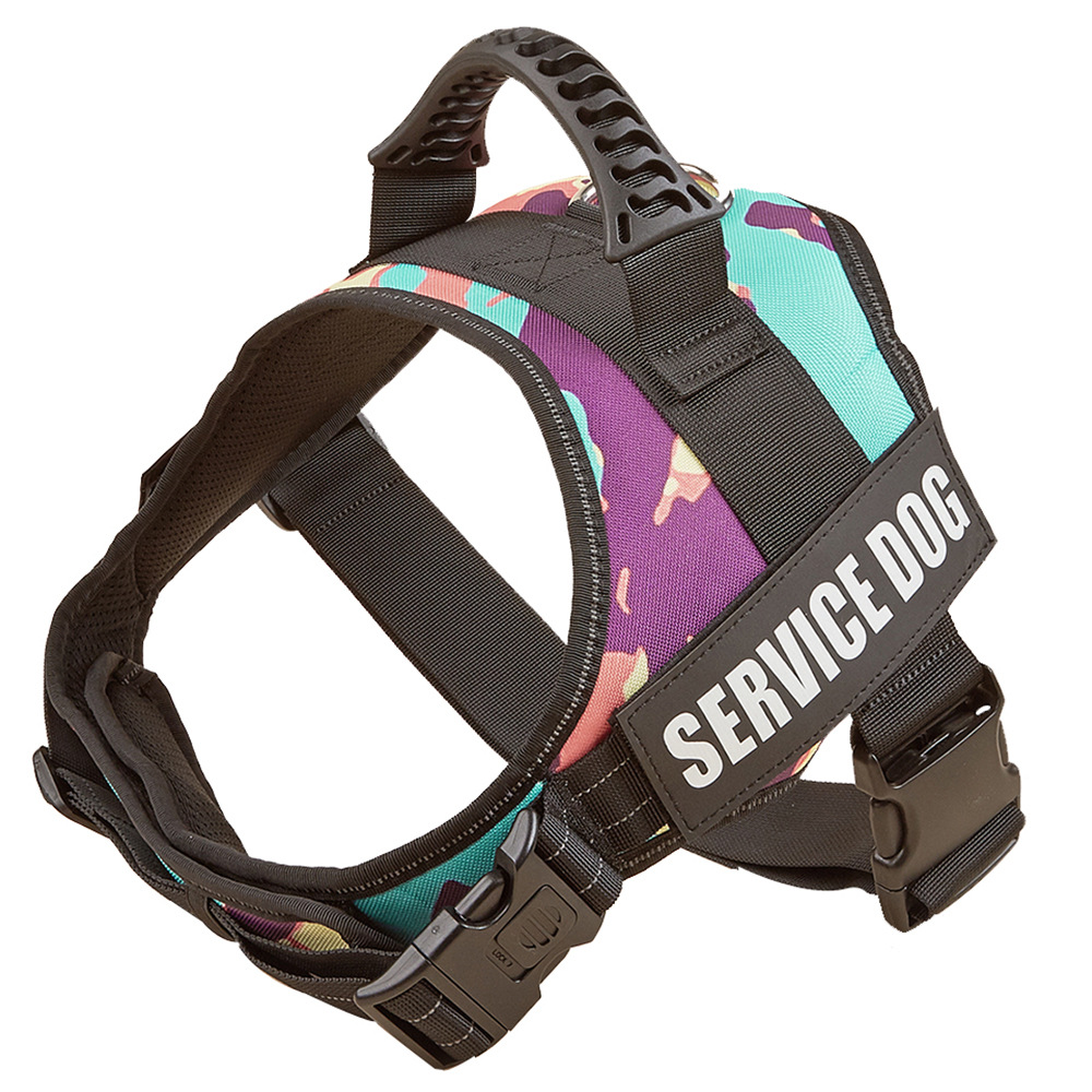 WAOPET correa para el pecho para perros transfronteriza correa para perros grande chaleco ropa con correa para el pecho para mascotas reflectante de noche