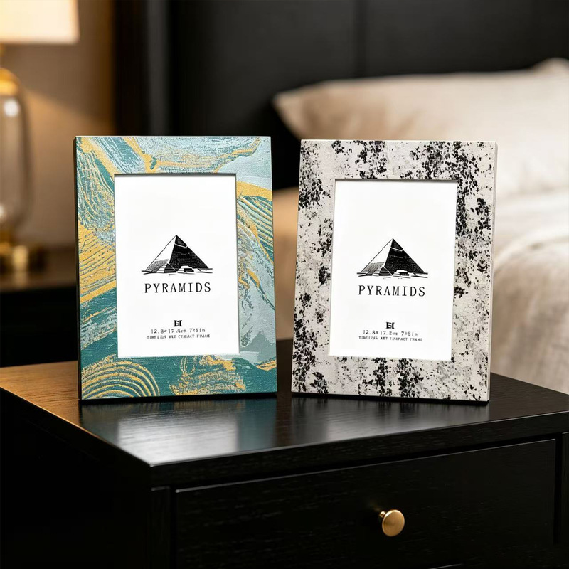 High-Quality Textured Empty Frame for Printing and Framing Photos, 6inch 7inch Factory Wholesale Creative Photo Desktop Display Stand High-Quality Textured Empty Frame for Printing and Framing Photos, 6inch 7inch Factory Wholesale Creative Photo Desktop Display Stand