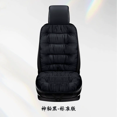 Foreign Trade Cross-Border Single down Seat cushion, seat cover - mysterious-black-single-seater