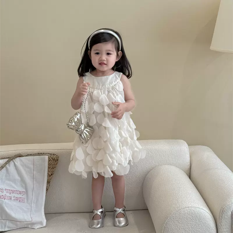 清仓不退不换【理性下单】女童连衣裙儿童花瓣公主裙