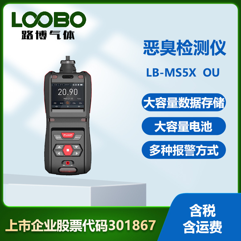 便携式恶臭检测仪  高精度实时显示手持泵吸式单一气体OU检测仪