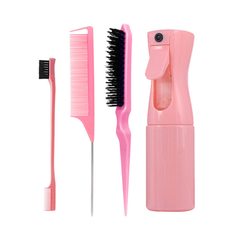 クロスボーダー卸売美髪ツールセットヘアライン櫛ブラシ化粧櫛高圧持続噴霧スプレーポットの髪の形|undefined