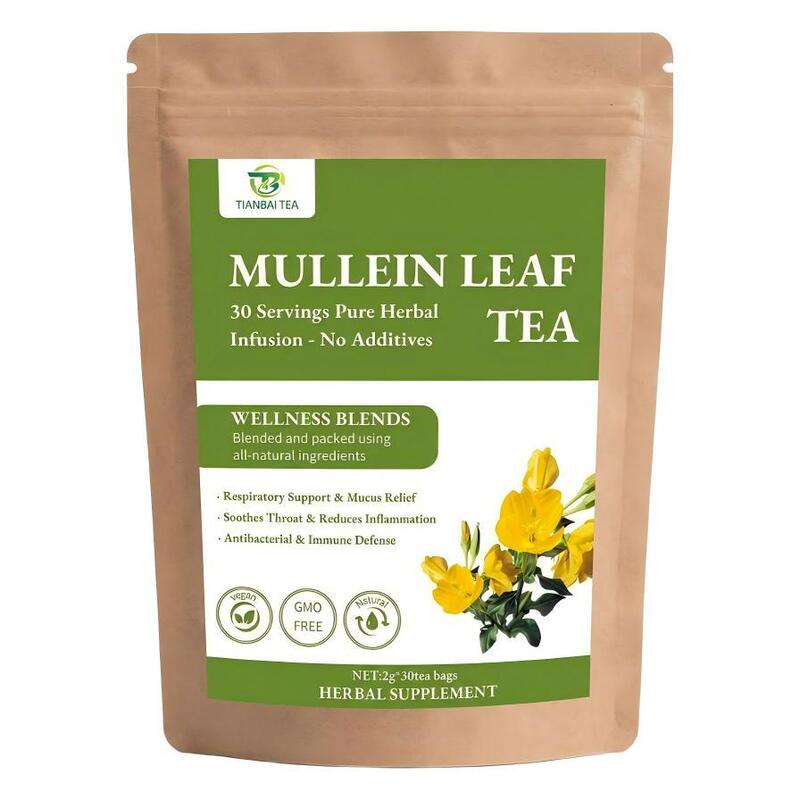 Mullein Leaf Tea cross-border mullein leaf tea bags 30 bags in stock wholesale Amazon bestseller Mullein Leaf Tea cross-border mullein leaf tea bags 30 bags in stock wholesale Amazon bestseller