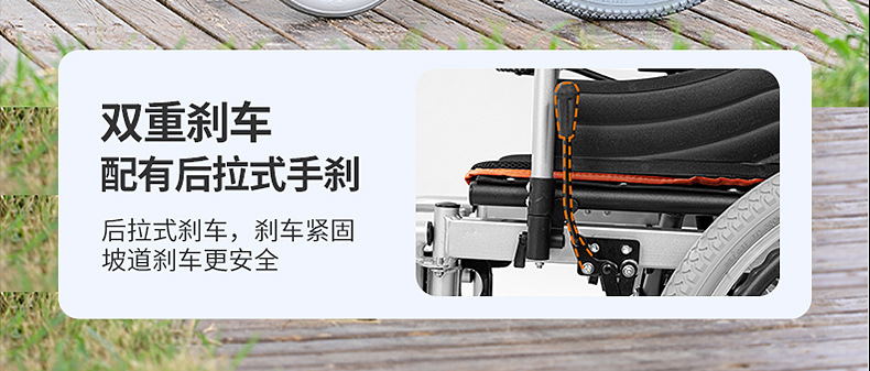 Export Low-Back Foldable Mobility Scooter for the Elderly, Intelligent Fully Automatic and Convenient Electric Wheelchair Scooter
