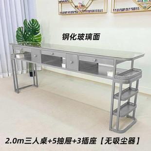 J8 Marble Accessible Luxury Set Popular Chair Popular Light Multi-Function Vacuum Cleaner Double Single Manicure Table G3