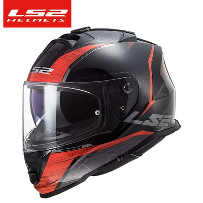 Motorcycle Safety Supplies — Universal 3C Certified Ff800 - blackred-strada-l