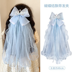 女の子の頭の糸の王女の髪飾りクラウン愛莎艾莎の髪飾りの子供の蝶結びのリボンの少女の髪飾り